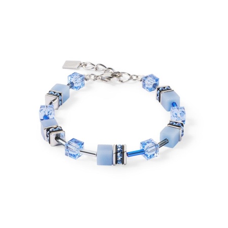 Браслет Coeur de Lion, Blue-Silver, 4020/30-0717