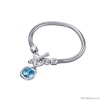 Браслет Ciclon, Solitario, с кристаллом Swarovski, CN-EMO112 голубой, 19 Браслет Ciclon, Solitario, с кристаллом Swarovski, CN-EMO112 голубой, 19