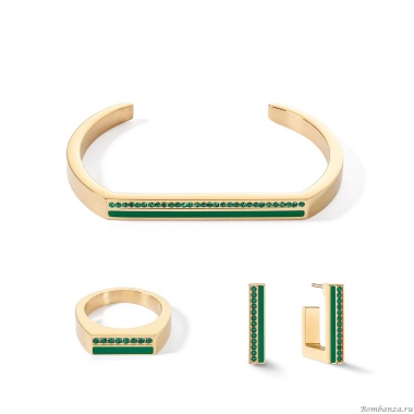 Кольцо Coeur de Lion, Green-Gold, 0133/40-0549 52