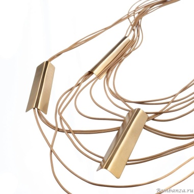 Колье Katerina Vassou, Abby, с металлическими элементами, KV23-307629 золотистый Колье Katerina Vassou, Abby, с металлическими элементами, KV23-307629 золотистый