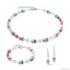 Серьги Coeur de Lion, Green-Pink, 4023/20-0504 Серьги Coeur de Lion, Green-Pink, 4023/20-0504. Германия