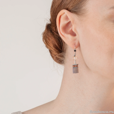 Серьги Coeur de Lion, Cognac-Beige 4505/20-1130 Серьги Coeur de Lion, Cognac-Beige 4505/20-1130