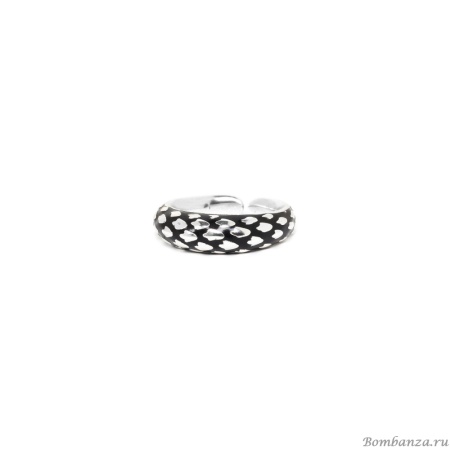 Кольцо Ori Tao, Boa, разъемное, с текстурой мифической змеи, OT22.2-19-29995 черный