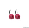 Серьги Qudo, Firenze fuchsia 304177 R/S Серьги Qudo, Firenze fuchsia 304177 R/S