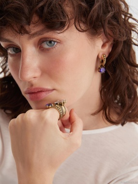 Серьги Fiore di Firenze SEGRETI DELL'OCEANO OR0588-2033 AMETISTA Серьги Fiore di Firenze SEGRETI DELL'OCEANO OR0588-2033 AMETISTA