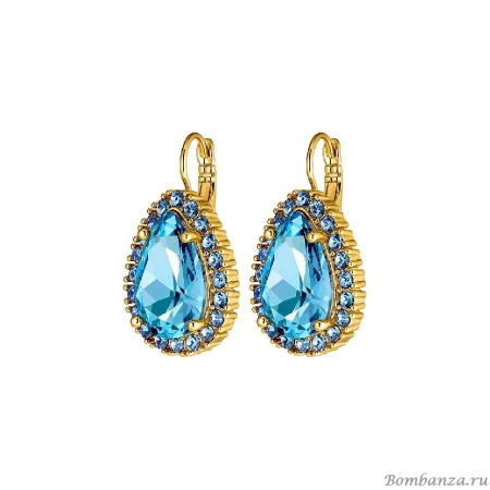 Серьги Dyrberg Kern, FIORA SG AQUA/LIGHT BLUE, 440066