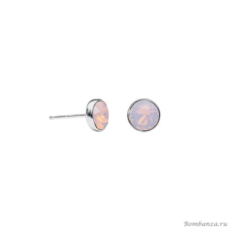 Пусеты Fiore Luna, Rose Water Opal