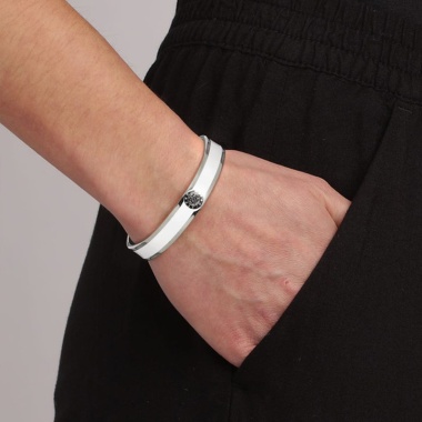 Браслет Dyrberg Kern, PENNIKA II SS WHITE, 343865 Браслет Dyrberg Kern, PENNIKA II SS WHITE, 343865