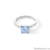 Кольцо Coeur de Lion, Light Blue-Silver 18.5 мм 0500/40-0741 58