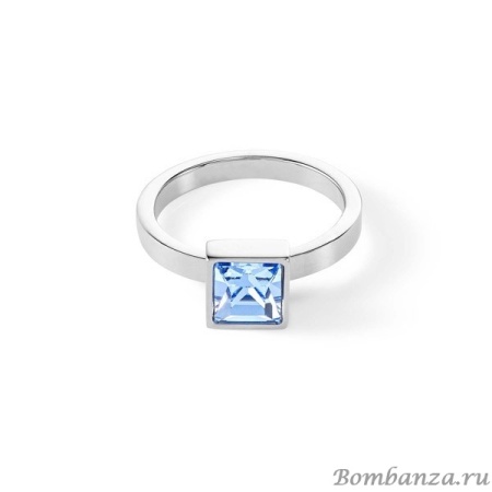 Кольцо Coeur de Lion, Light Blue-Silver 18.5 мм 0500/40-0741 58