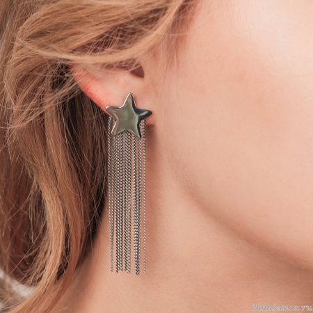 Серьги Fiore Luna, Комета, AWE3256-S