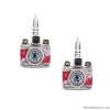 Серьги Taratata, Souriez, серебристые, с цветной смолой, TT-T20-50701-103 Серьги Taratata, Souriez, серебристые, с цветной смолой, TT-T20-50701-103