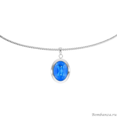 Колье Qudo, TIVOLA big S royal blue delite, 404683.1 BL/S Колье Qudo, TIVOLA big S royal blue delite, 404683.1 BL/S