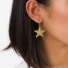 Серьги Franck Herval, Estrella, звезда с кристаллом Swarovski, FH24.1-12-68622 золотистый