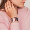 Браслет Fiore Luna, на кожаном черном ремешке, CB01319-11 R/S Браслет Fiore Luna, на кожаном черном ремешке, CB01319-11 R/S