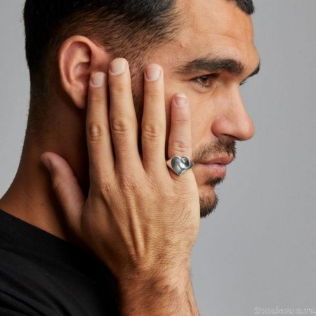 Кольцо VIDDA, Harmony, в форме сердца, металл, VD22-01460 серебристый, 18,5 Кольцо VIDDA, Harmony, в форме сердца, металл, VD22-01460 серебристый, 18,5