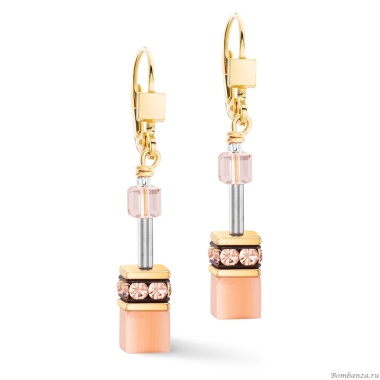 Серьги Coeur de Lion, Apricot, 4020/20-0230 Серьги Coeur de Lion, Apricot, 4020/20-0230