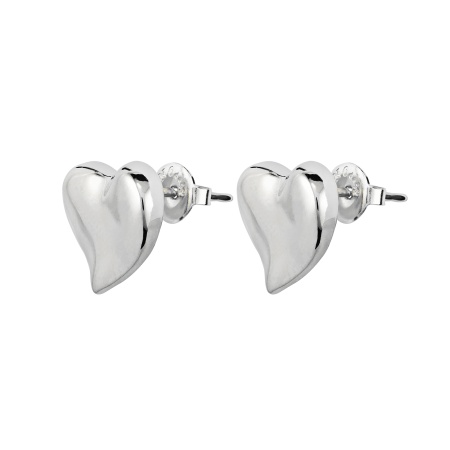 Серьги UNOde50 UNO heart с серебром PEN0829MTL0000U
