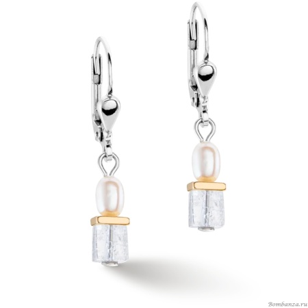 Серьги Coeur de Lion, White, 1126/20-1400 Серьги Coeur de Lion, White, 1126/20-1400. Германия