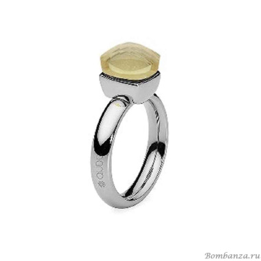 Кольцо Qudo, Firenze Powder Yellow 16.5 мм 611891 BR/S