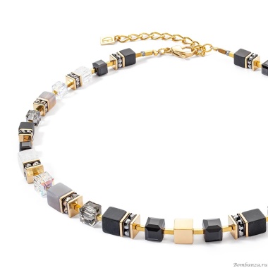 Колье Coeur de Lion, Black-Gold, 3039/10-1316 Колье Coeur de Lion, Black-Gold, 3039/10-1316