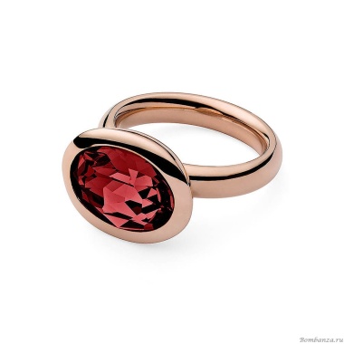 Кольцо Qudo, Tivola Siam 16.5 мм 631423 R/RG Кольцо Qudo, Tivola Siam 16.5 мм 631423 R/RG