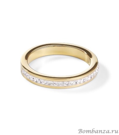 Кольцо Coeur de Lion, Crystal-Gold 18 мм, 0129/40-1816 56