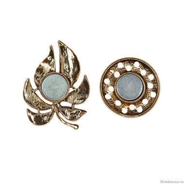 Брошь Shadore, Лист резной