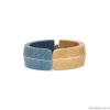 Браслет Nature Bijoux, Ficus Carica, кафф, с акрилом и смолой, NB25.2-13-44241 синий
