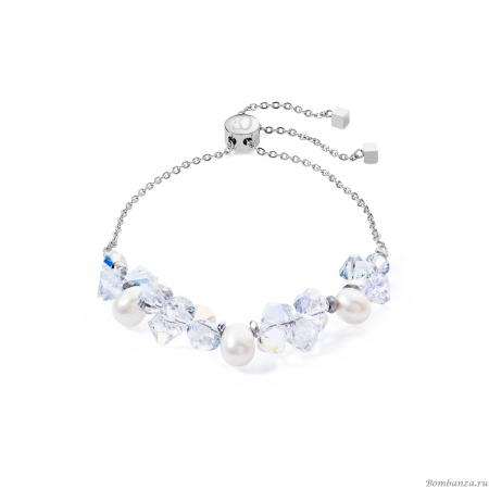 Браслет Coeur de Lion, Dancing Crystals & Pearls silver, 1124/30-1417 Браслет Coeur de Lion, Dancing Crystals & Pearls silver, 1124/30-1417. Германия