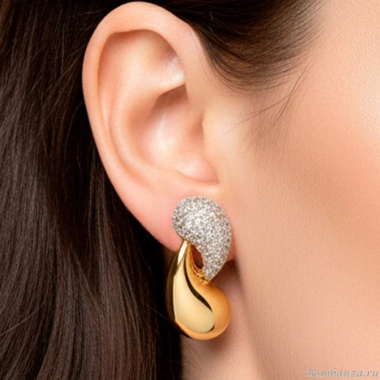 Серьги Fiore Luna,, AG210038E-001 G Серьги Fiore Luna,, AG210038E-001 G