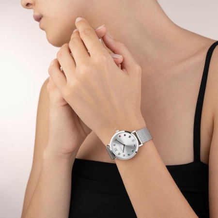 Часы Coeur de Lion Silver Sunray Milanese 7610/70-1717