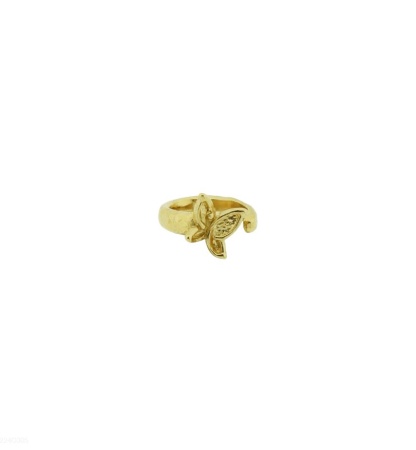 Кольцо Tra-la-ra, Vuela, незамкнутое, с бабочкой, TLR23-224O305 золотистый