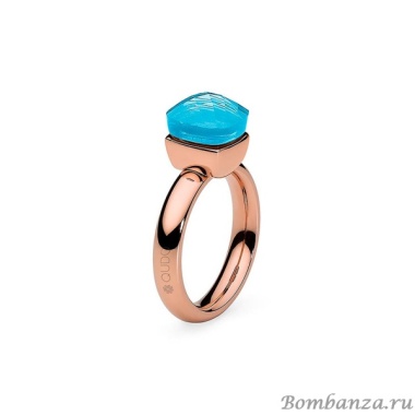 Кольцо Qudo, Firenze hellblau 17.2 мм 611221 BL/S Кольцо Qudo, Firenze hellblau 17.2 мм 611221 BL/S