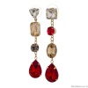 Серьги Moon Paris, Ringo Queen, асимметричные, с кристаллами, MRQ-24.05-004 красный Серьги Moon Paris, Ringo Queen, асимметричные, с кристаллами, MRQ-24.05-004 красный