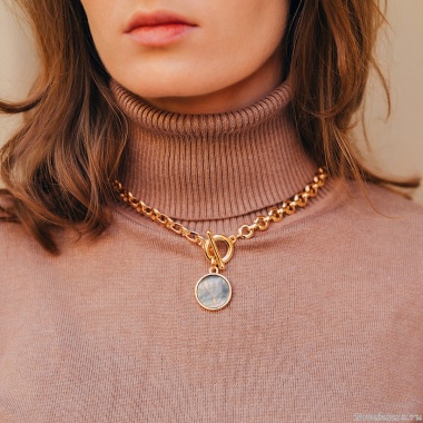 Колье Fiore Luna, Mare Black Shell