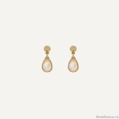 Серьги VIDDA, Bloom, с австрийским кристаллом, VD23-01735 персиковый