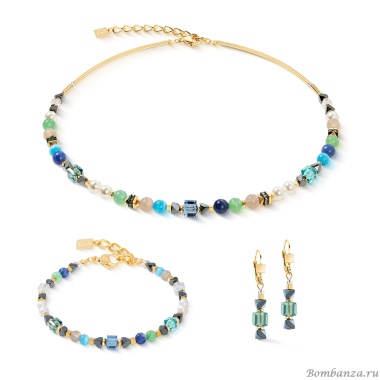 Браслет Coeur de Lion, Green-Turquoise, 4243/30-0506 Браслет Coeur de Lion, Green-Turquoise, 4243/30-0506. Германия