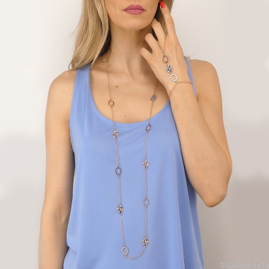 Браслет Boccadamo, "Hand Kiss" XBC014RS BL/RG Браслет Boccadamo, "Hand Kiss" XBC014RS BL/RG, Италия