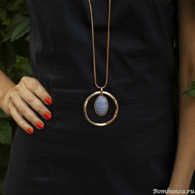 Колье Fiore Luna, TURQUOISE OPAL