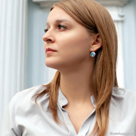 Серьги Fiore Luna, Virtual Light, A1903.M10 V/S