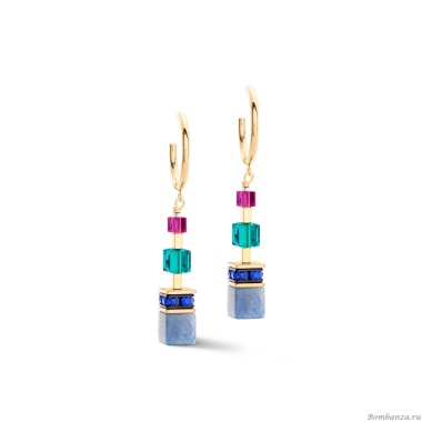 Пусеты Coeur de Lion, Multicolour Gemstone, 3039/21-1561 Пусеты Coeur de Lion, Multicolour Gemstone, 3039/21-1561