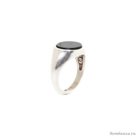 Кольцо Nature Bijoux, Chevaliere, с черным рогом, NB24.1-19-24850 черный, 20 Кольцо Nature Bijoux, Chevaliere, с черным рогом, NB24.1-19-24850 черный, 20