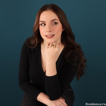 Кольцо TARATATA, Clair de lune, разъемное,со смолой и слюдяным порошком, TT-H24-04405-207 зеленый