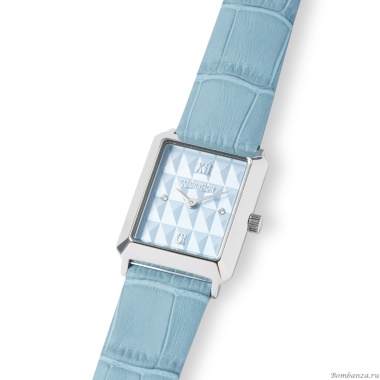 Набор Coeur de Lion Light Blue-Silver(часы 1 шт., браслет 1 шт.), 7670/53-0741