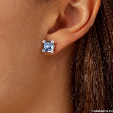Серьги Dyrberg Kern, CLARA SS LIGHT BLUE, 420085 Серьги Dyrberg Kern, CLARA SS LIGHT BLUE, 420085