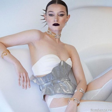 Колье VIDDA, Futura, двухцветный металл, VD22-0145492 золотистый, 50см Колье VIDDA, Futura, двухцветный металл, VD22-0145492 золотистый, 50см