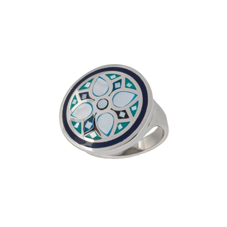 Кольцо Fiore Luna, KR01688-3/8 BL/S