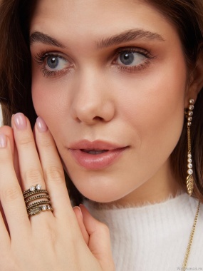 Кольцо Fiore di Firenze AN6364 CRYSTAL 17-18,5 Кольцо Fiore di Firenze AN6364 CRYSTAL 17-18,5