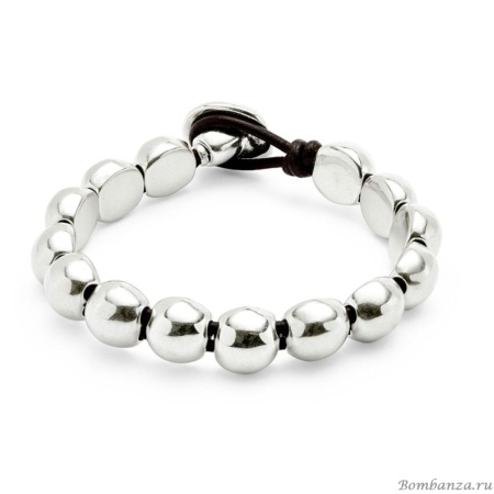 Браслет UNOde50 Ser Intrepida, с серебром PUL2519MTL0000M